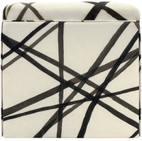 THE SKIRTED OTTOMAN :: CHANNELS | BRUNSCHWIG & FILS