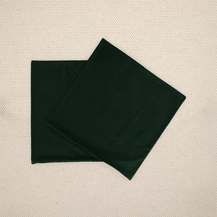PAIR OF 22" CLASSIC VELVET // EMERALD