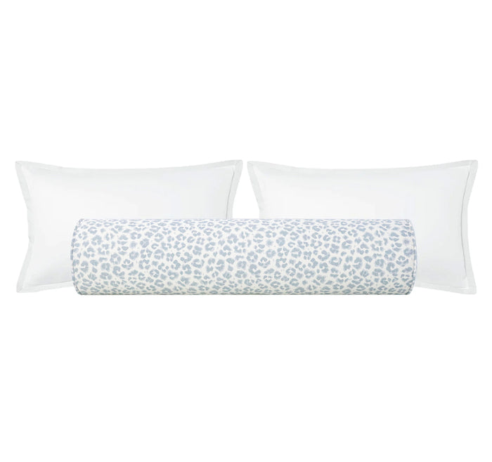 THE BOLSTER :: COUGAR LINEN PRINT // MIST