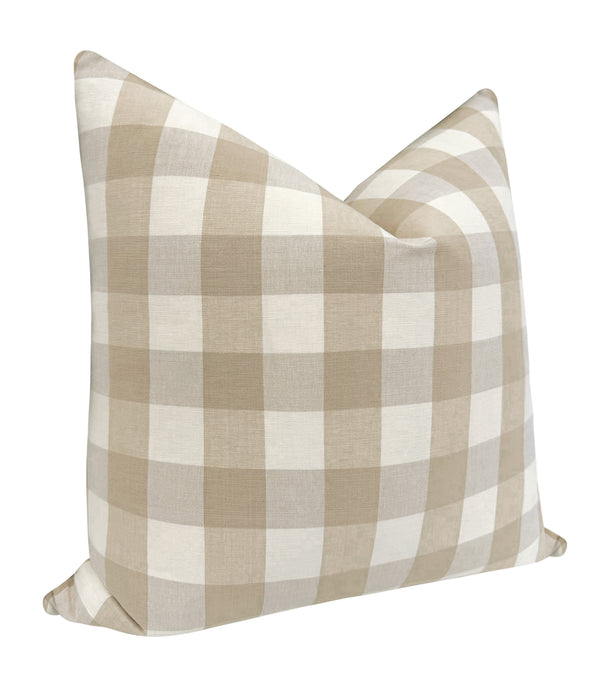 CHARLESTON CHECK // SAND