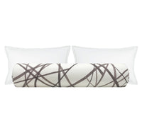 THE BOLSTER :: CHANNELS // TAUPE + IVORY