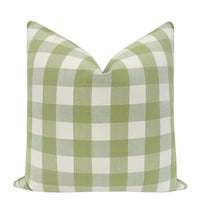 CHARLESTON CHECK // CELADON