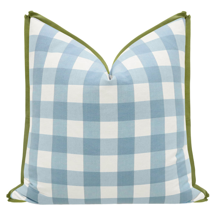 CHARLESTON CHECK // POWDER BLUE | LDC