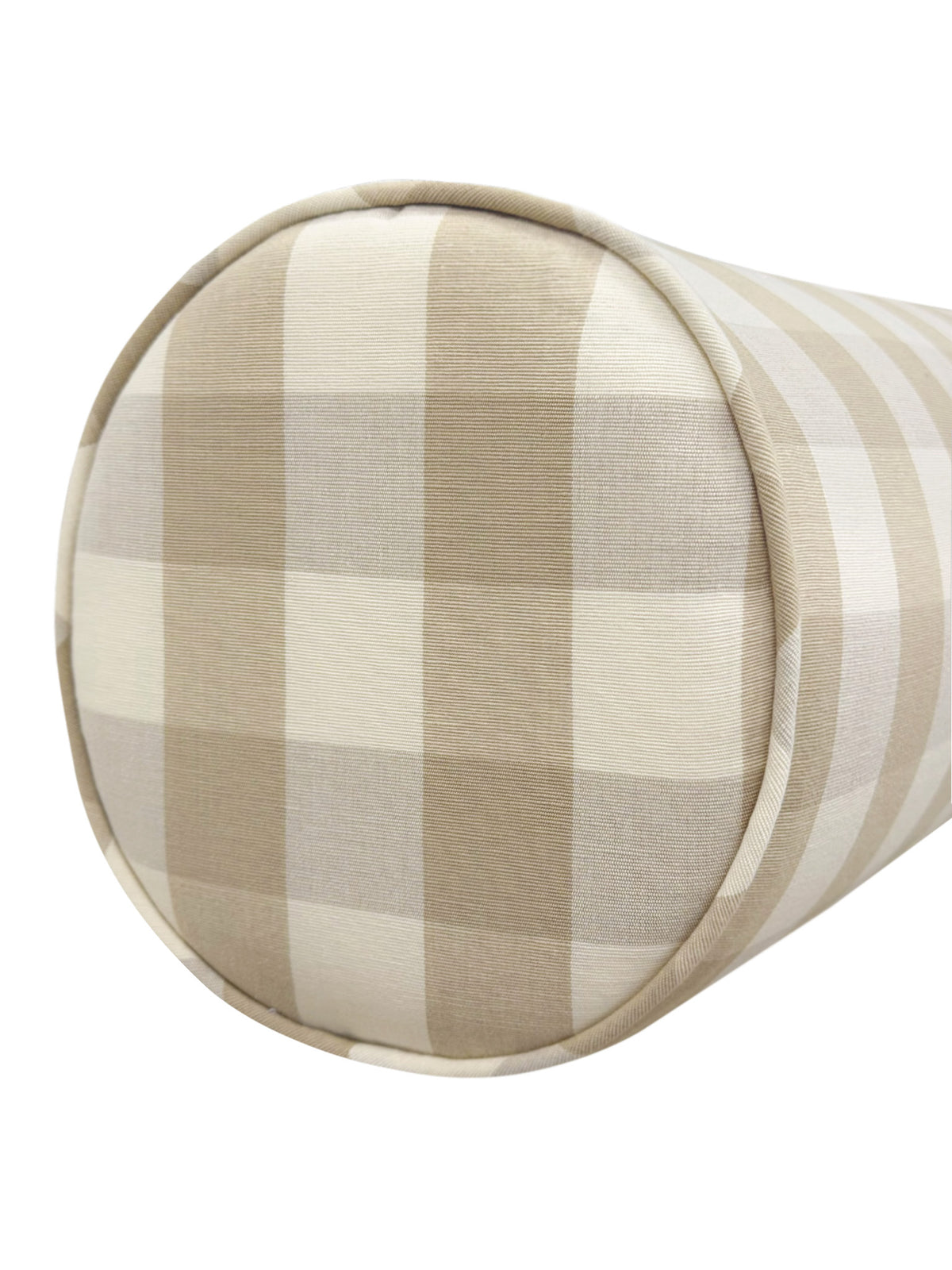 THE BOLSTER :: CHARLESTON CHECK // SAND