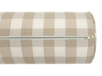 THE BOLSTER :: CHARLESTON CHECK // SAND