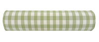 THE BOLSTER :: CHARLESTON CHECK // CELADON