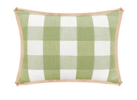 THE MINI :: CHARLESTON CHECK // CELADON