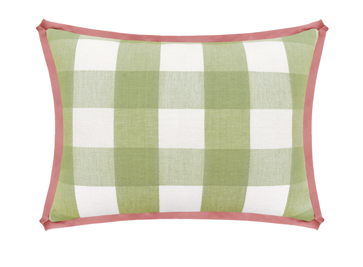 THE MINI :: CHARLESTON CHECK // CELADON