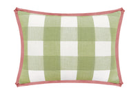 THE MINI :: CHARLESTON CHECK // CELADON
