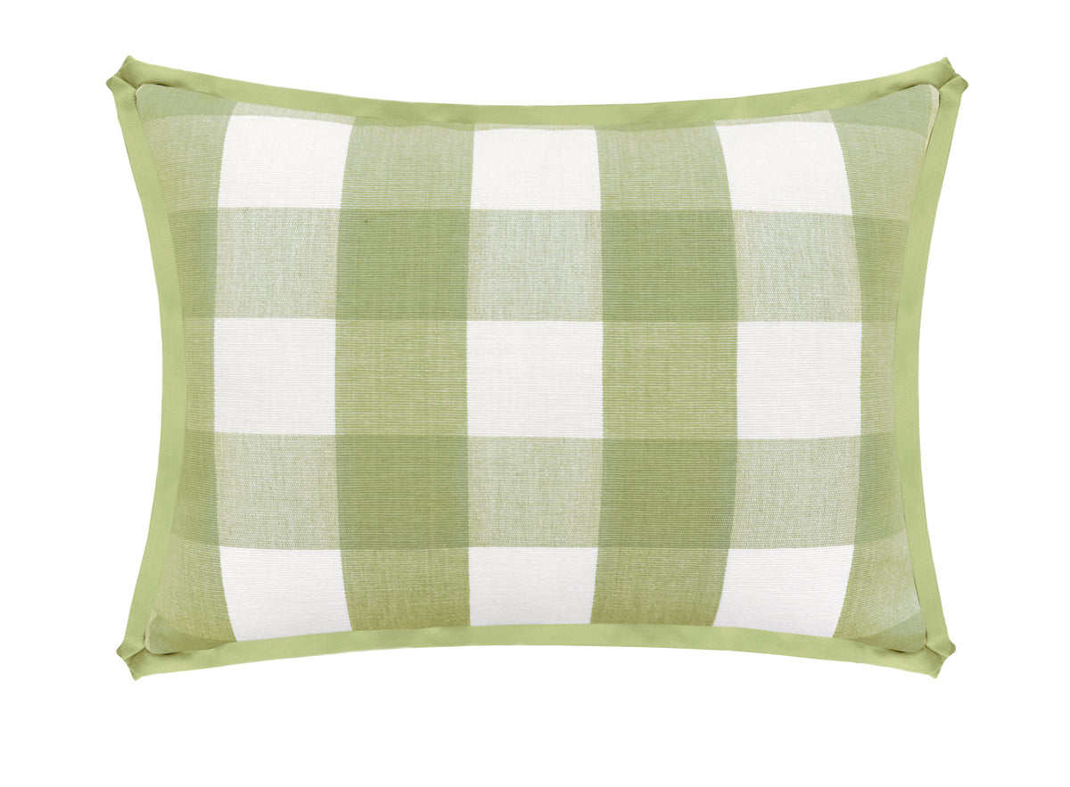 THE MINI :: CHARLESTON CHECK // CELADON