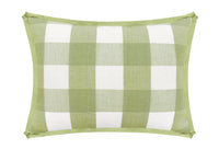 THE MINI :: CHARLESTON CHECK // CELADON