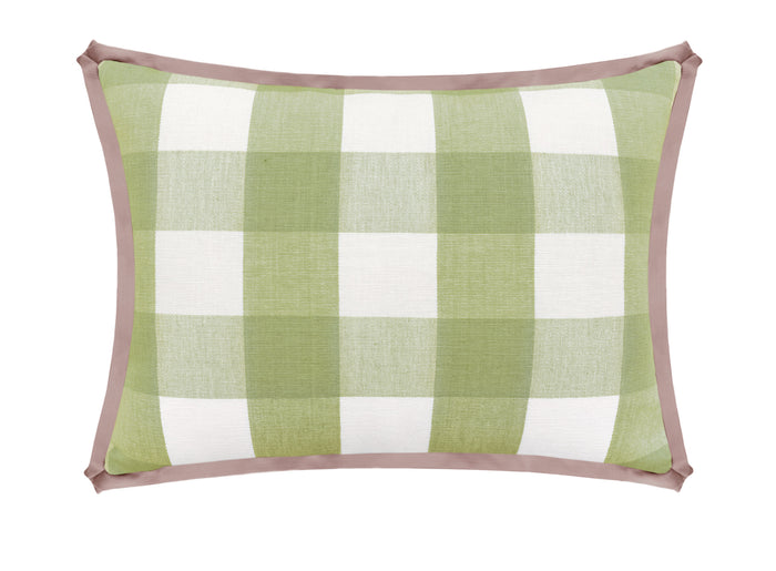 THE MINI :: CHARLESTON CHECK // CELADON