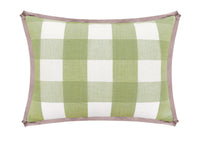 THE MINI :: CHARLESTON CHECK // CELADON