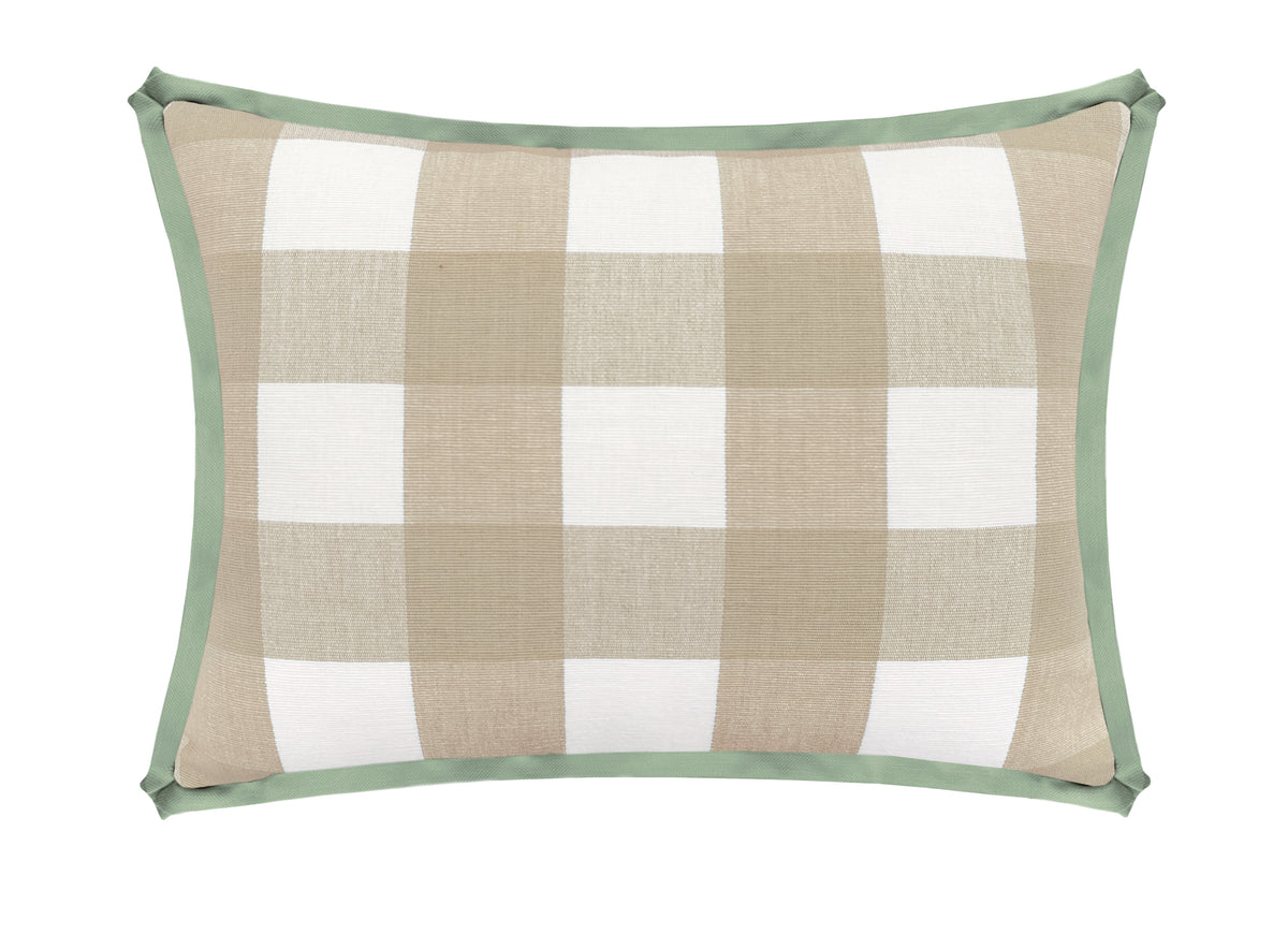THE MINI :: CHARLESTON CHECK // SAND