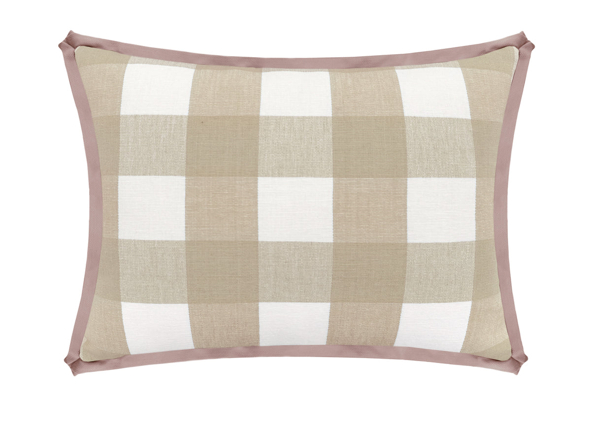 THE MINI :: CHARLESTON CHECK // SAND