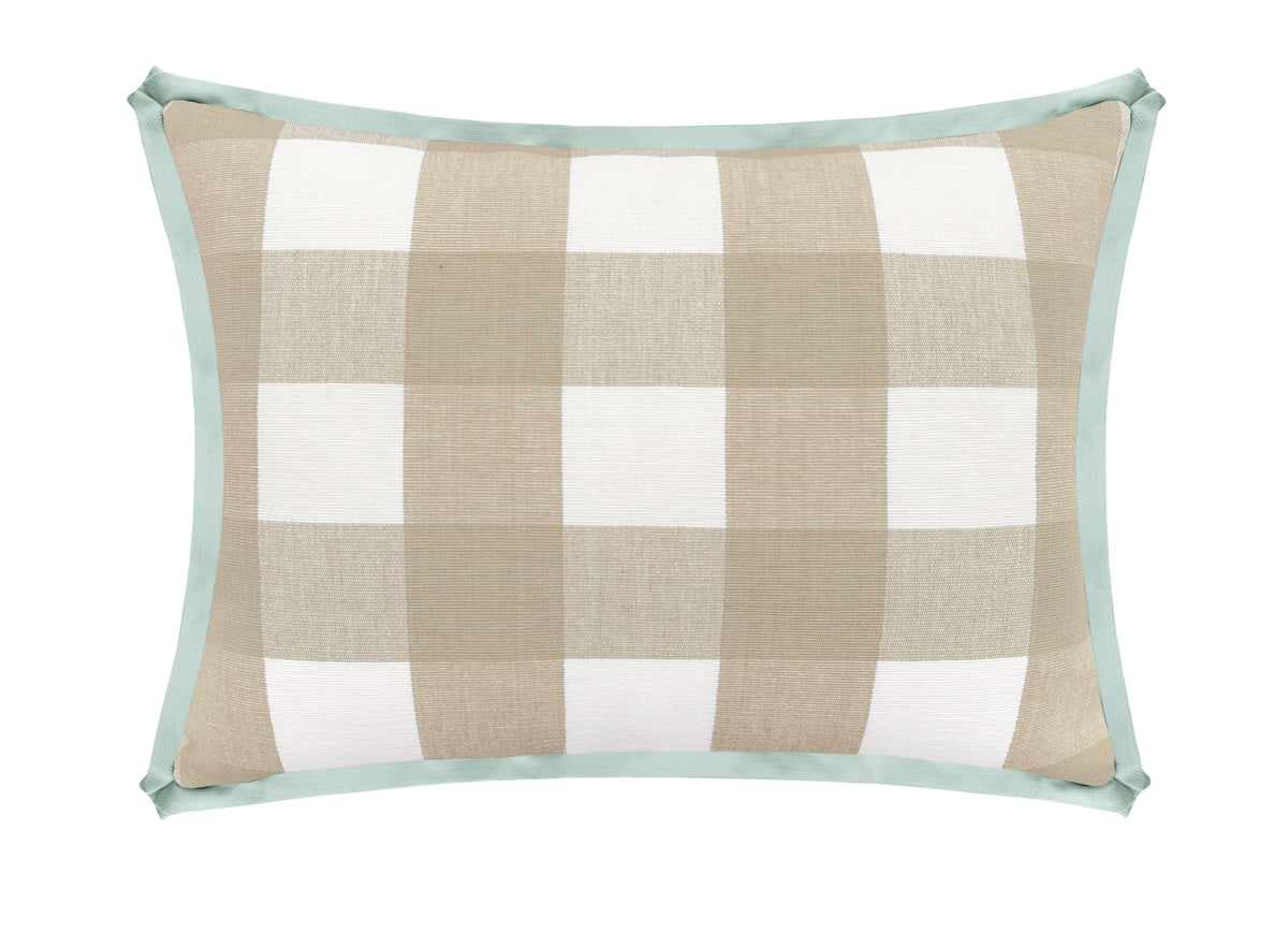 THE MINI :: CHARLESTON CHECK // SAND