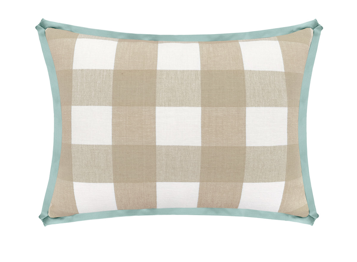 THE MINI :: CHARLESTON CHECK // SAND