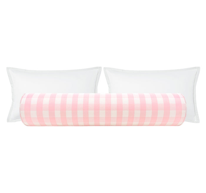 THE BOLSTER :: CHARLESTON CHECK // PRIMROSE