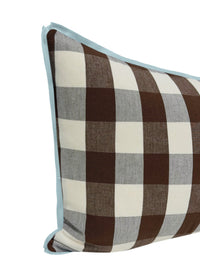 THE XL LUMBAR :: CHARLESTON CHECK // CHOCOLATE | LDC