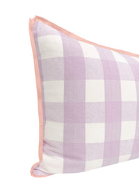 THE XL LUMBAR :: CHARLESTON CHECK // LAVENDER | LDC