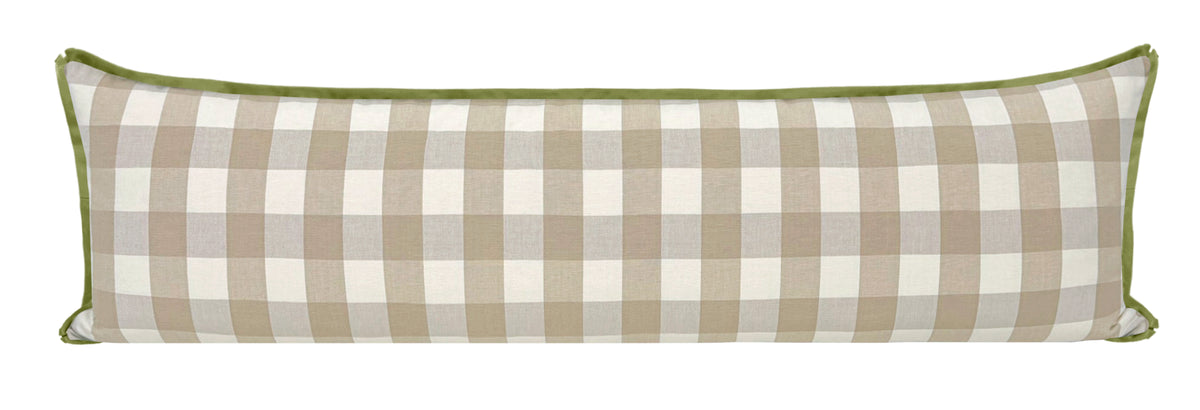 THE XL LUMBAR :: CHARLESTON CHECK // SAND | LDC