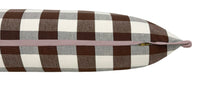 THE XL LUMBAR :: CHARLESTON CHECK // CHOCOLATE | LDC