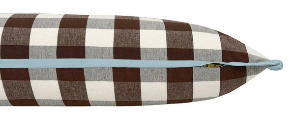 THE XL LUMBAR :: CHARLESTON CHECK // CHOCOLATE | LDC