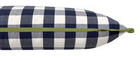 THE XL LUMBAR :: CHARLESTON CHECK // NAVY BLUE | LDC