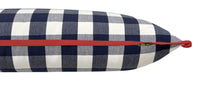 THE XL LUMBAR :: CHARLESTON CHECK // NAVY BLUE | LDC