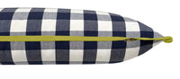THE XL LUMBAR :: CHARLESTON CHECK // NAVY BLUE | LDC