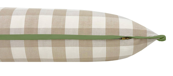 THE XL LUMBAR :: CHARLESTON CHECK // SAND | LDC