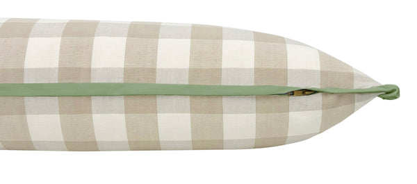 THE XL LUMBAR :: CHARLESTON CHECK // STONE | LDC