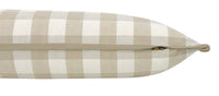 THE XL LUMBAR :: CHARLESTON CHECK // STONE | LDC