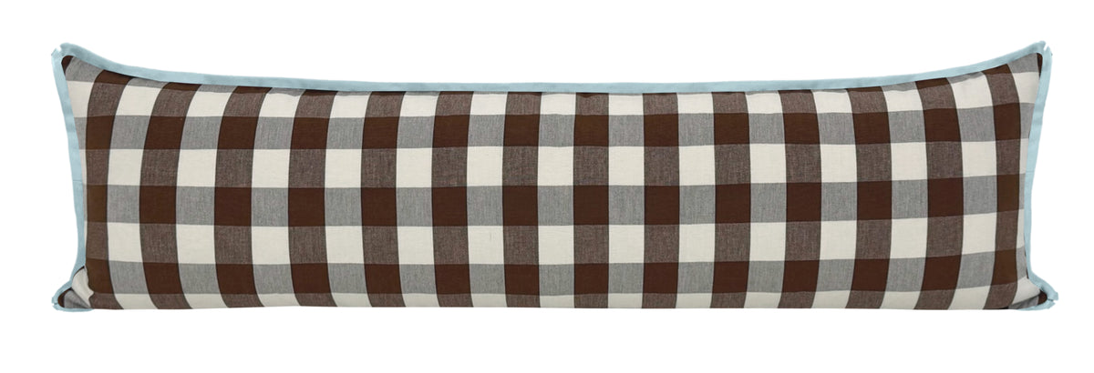 THE XL LUMBAR :: CHARLESTON CHECK // CHOCOLATE | LDC