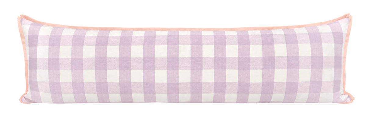 THE XL LUMBAR :: CHARLESTON CHECK // LAVENDER | LDC