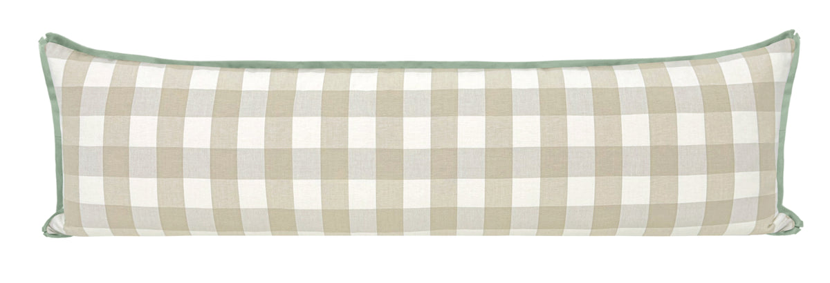 THE XL LUMBAR :: CHARLESTON CHECK // STONE | LDC
