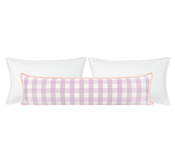 THE XL LUMBAR :: CHARLESTON CHECK // LAVENDER | LDC