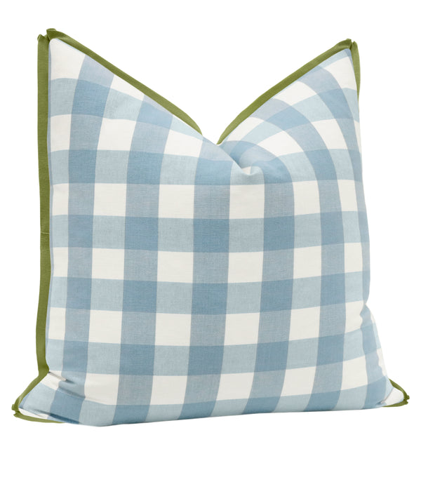 CHARLESTON CHECK // POWDER BLUE | LDC