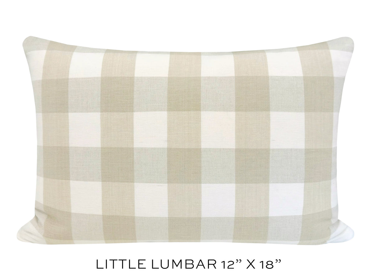 CHARLESTON CHECK // STONE
