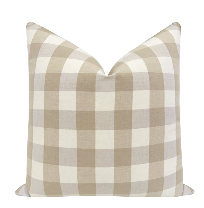 CHARLESTON CHECK // SAND