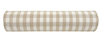 THE BOLSTER :: CHARLESTON CHECK // SAND
