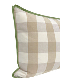 THE XL LUMBAR :: CHARLESTON CHECK // SAND | LDC