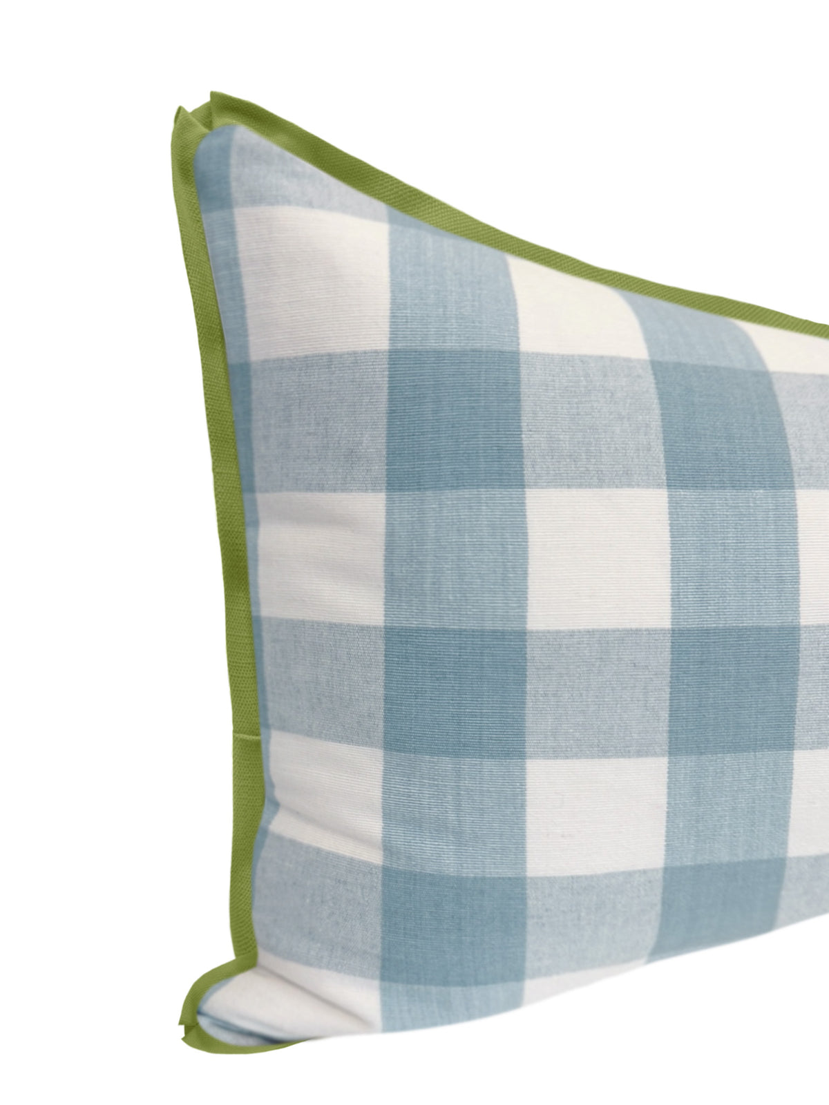 THE XL LUMBAR :: CHARLESTON CHECK // POWDER BLUE | LDC