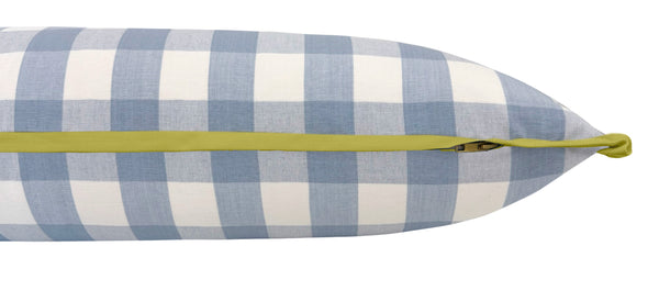 THE XL LUMBAR :: CHARLESTON CHECK // CHAMBRAY