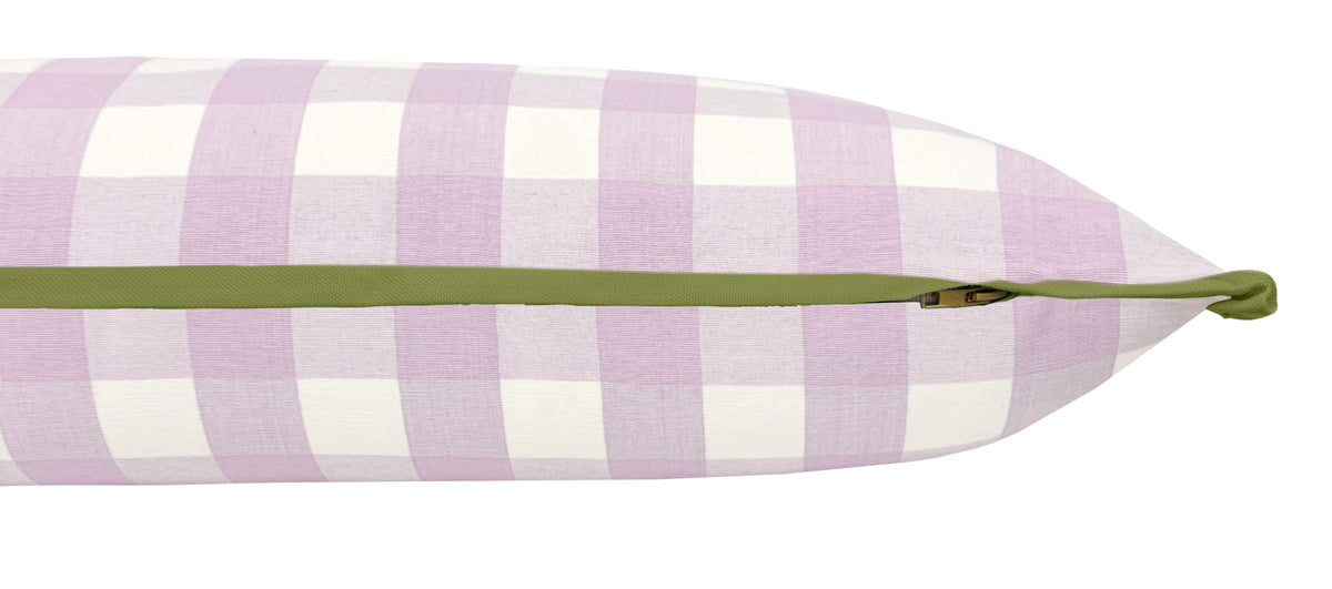 THE XL LUMBAR :: CHARLESTON CHECK // LAVENDER | LDC