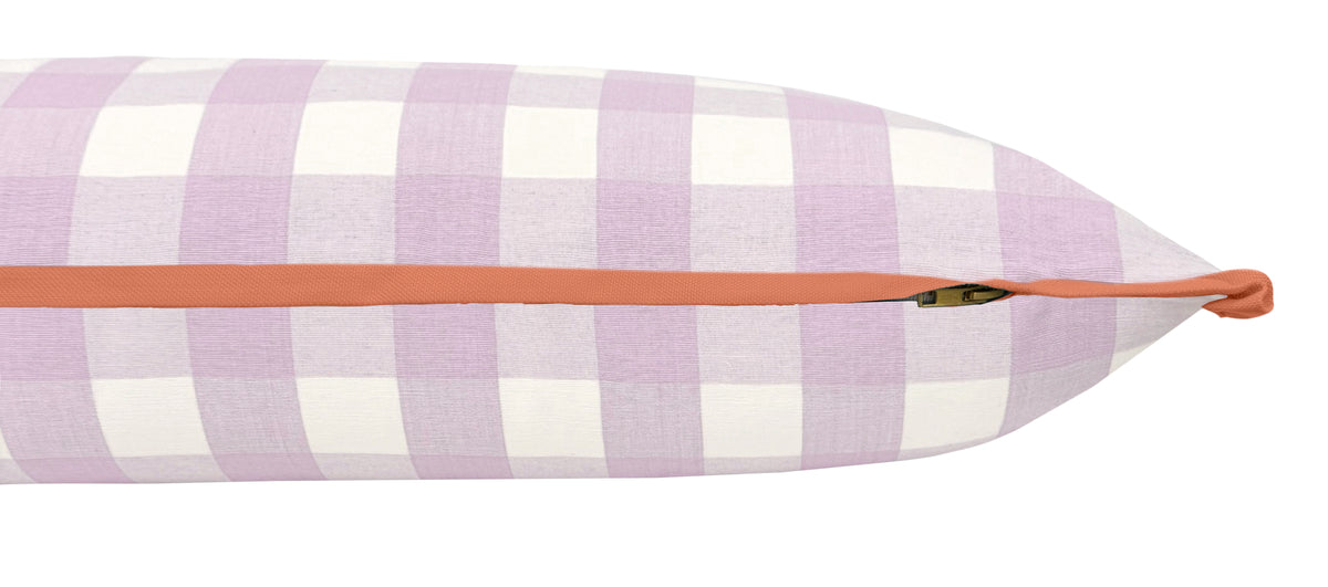 THE XL LUMBAR :: CHARLESTON CHECK // LAVENDER | LDC