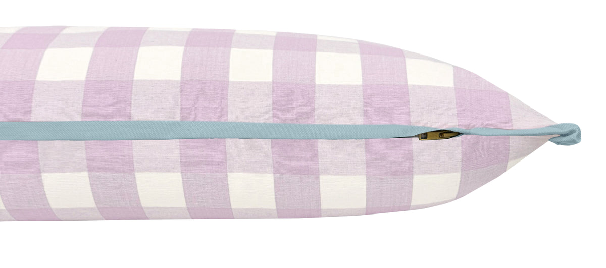 THE XL LUMBAR :: CHARLESTON CHECK // LAVENDER | LDC