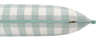 THE XL LUMBAR :: CHARLESTON CHECK // SPA BLUE | LDC