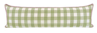 THE XL LUMBAR :: CHARLESTON CHECK // CELADON | LDC