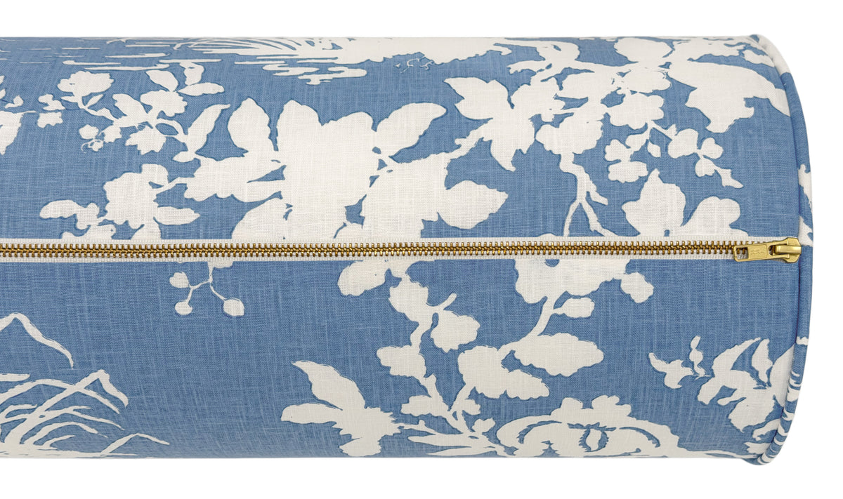 THE BOLSTER :: CHINOIS TOILE // CADET